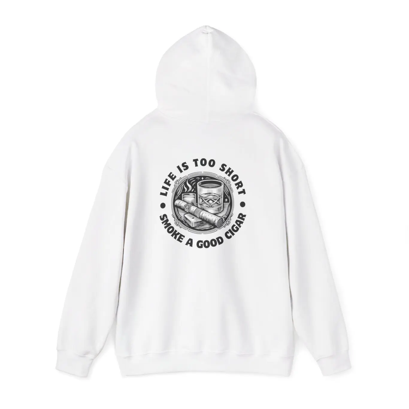 Life Is Too Short Unisex Heavy Blend Sweatshirt